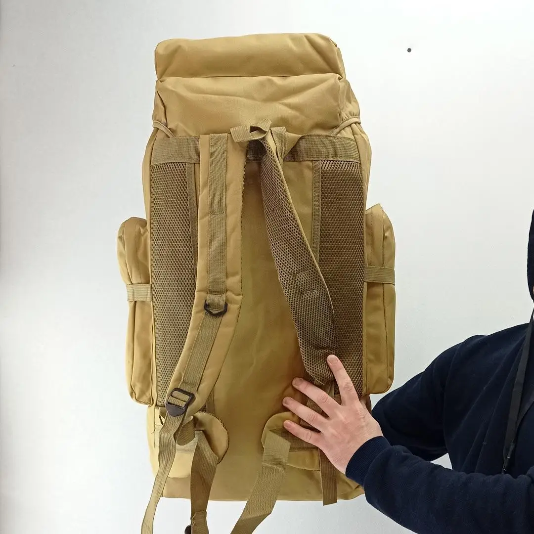 Рюкзак армійський Tactical із системою MOLLE 70 л Койот (ta70-new-coyote) - фото 3 Рюкзак армійський Tactical із системою MOLLE 70 л Койот (ta70-new-coyote) - фото 3