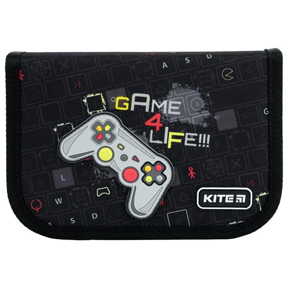 Пенал с наполнением KITE Game 4 Life 1 отделение (K22-622H-4)