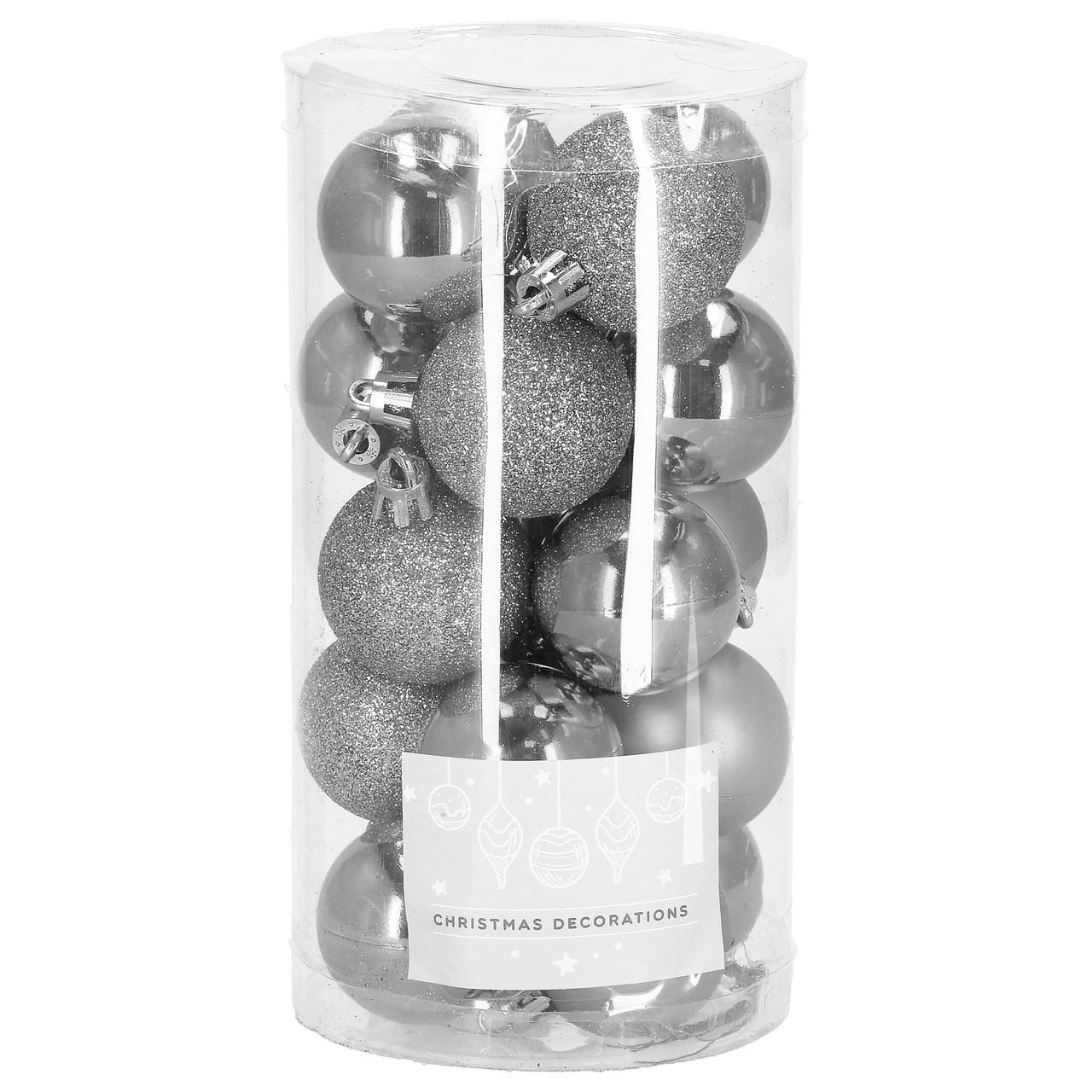 Набор елочных шаров Springos CA0095 4 см 20 шт.