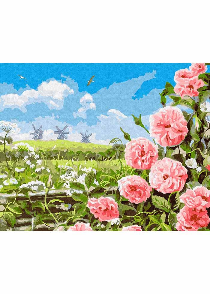 Картина по номерах Ideyka Ніжність полів 40х50 см (KHO6321)