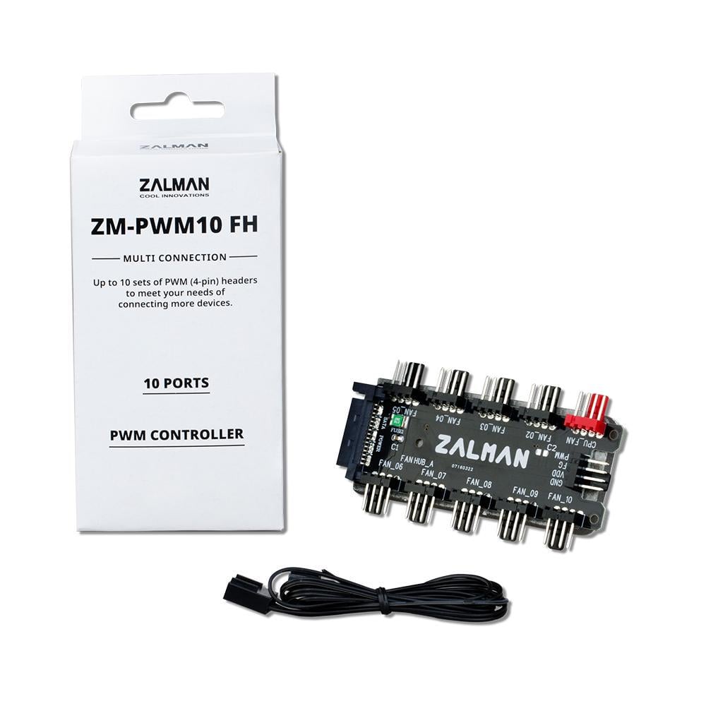 Контроллер Zalman PWM ZM-PWM10 FH 3/4 pin SATA (ERC-ZM-PWM10FH) - фото 2