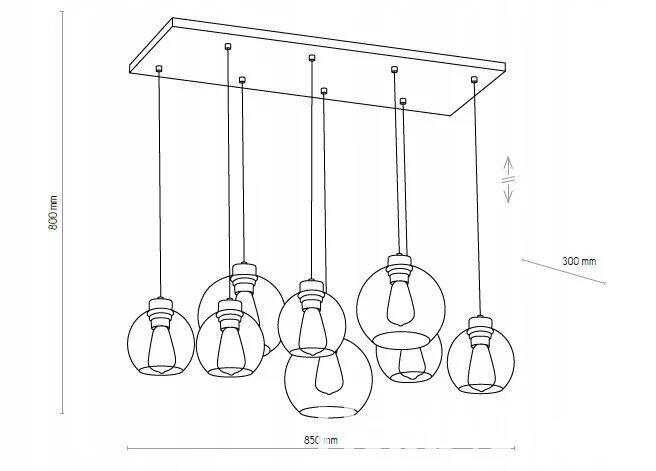 Люстра TK LIGHTING 2834 CUBUS - фото 3