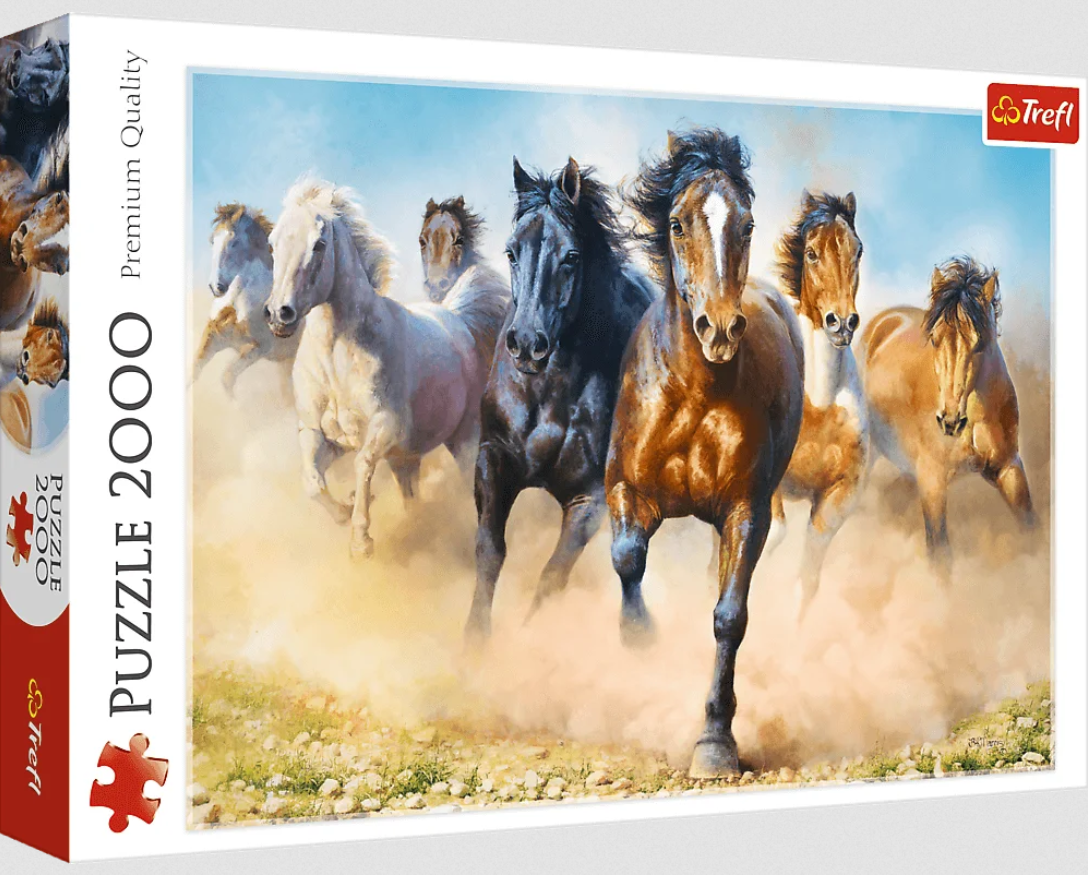 Пазл Trefl Стадо коней 2000 ел.