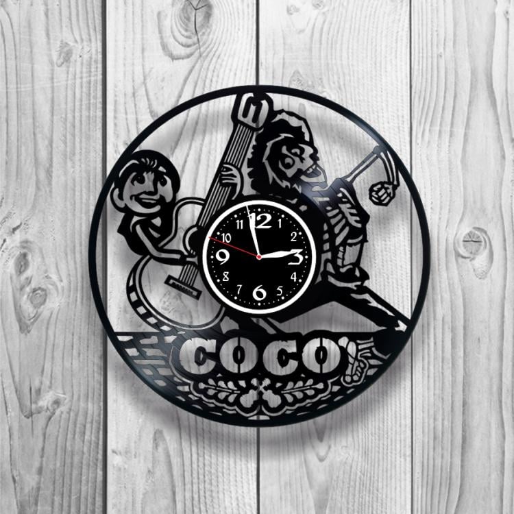 Часы настенные Коко 0506 из виниловой пластинки