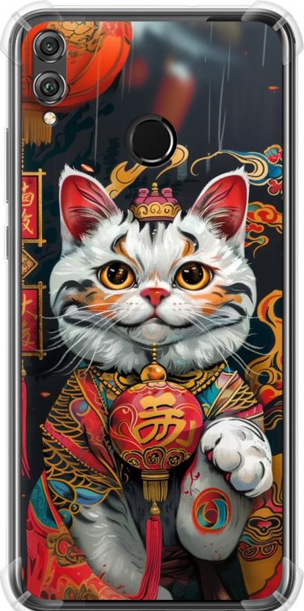 Чехол на Huawei Honor 8X China Cat v2 (6135sp-1596-42517)