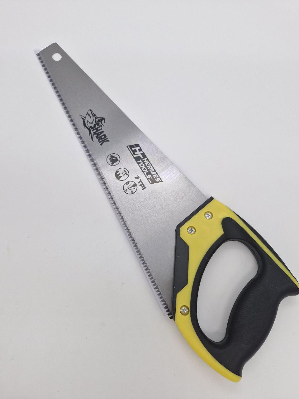 Ножовка по дереву HT HERMES TOOLS Shark 400 мм (26-000) - фото 4 Ножовка по дереву HT HERMES TOOLS Shark 400 мм (26-000) - фото 4