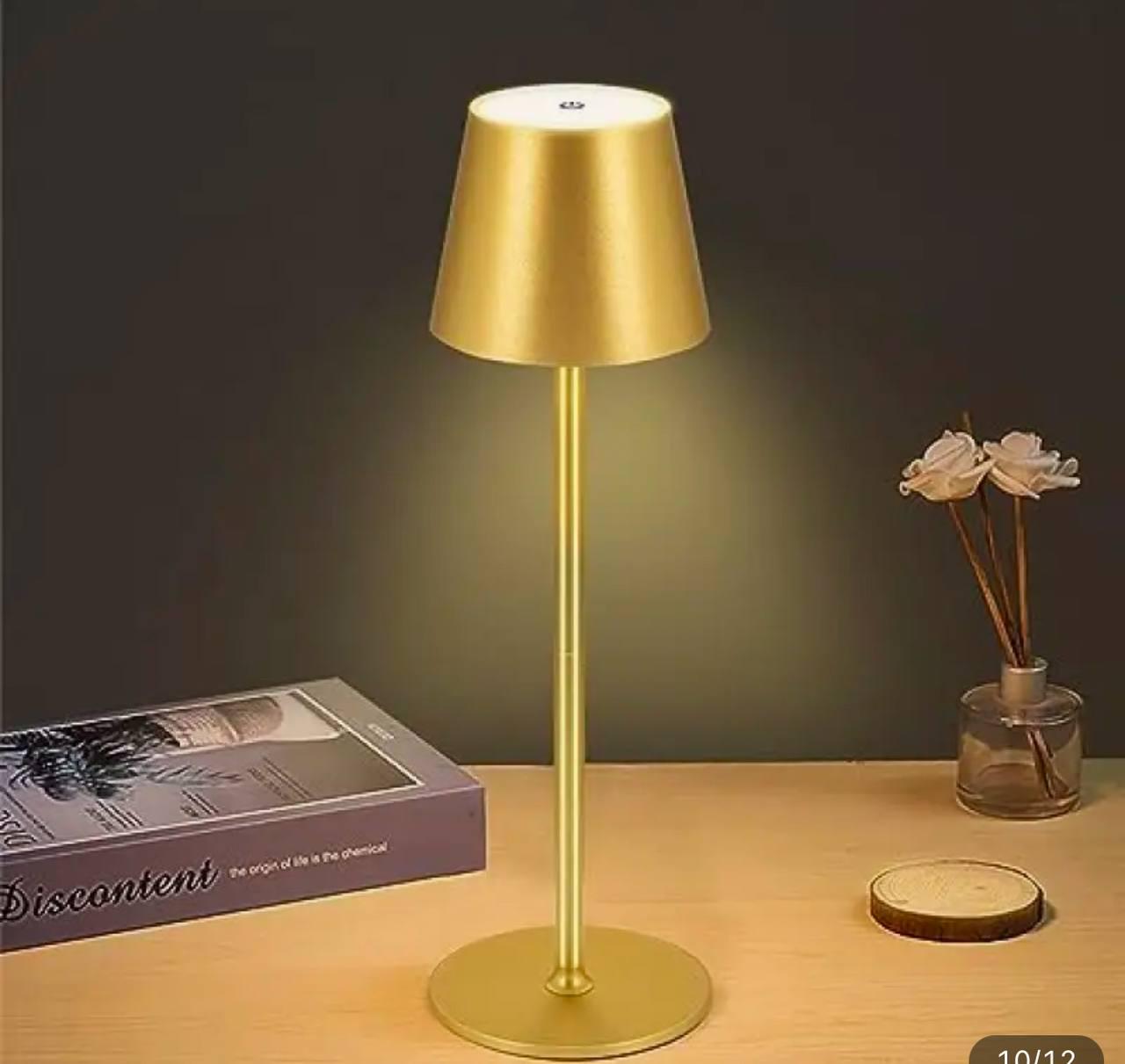 Настільна лампа акумуляторна Zilini 004 Золотий (23885109) - фото 2 Настільна лампа акумуляторна Zilini 004 Золотий (23885109) - фото 2