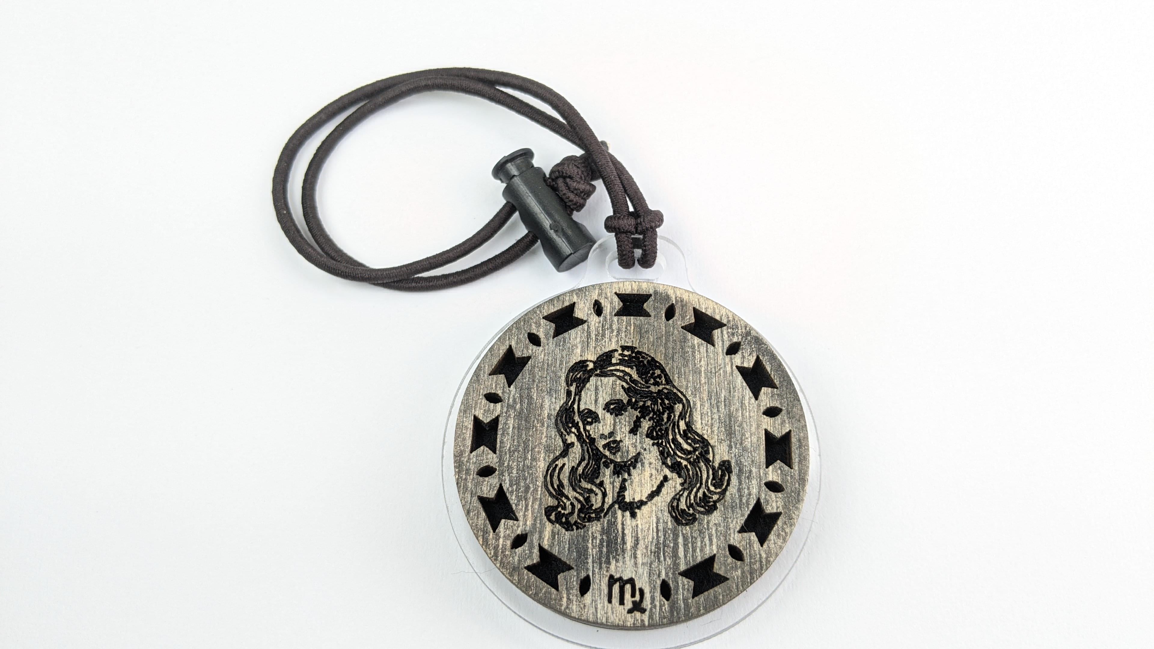 Ароматизатор в авто из натурального дерева Дева/Vanilla (7443733)