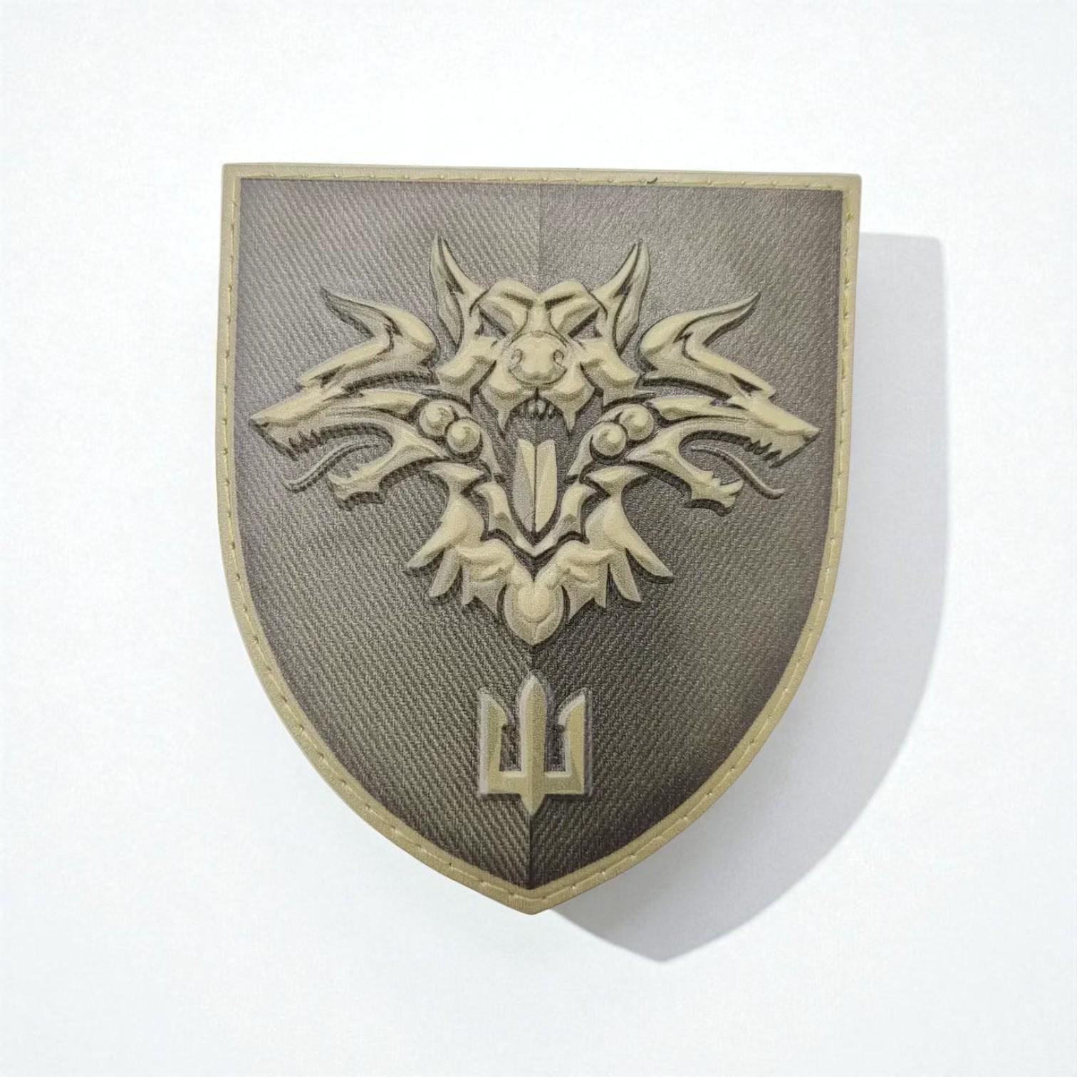 Шеврон 38 ОБрМП Олива