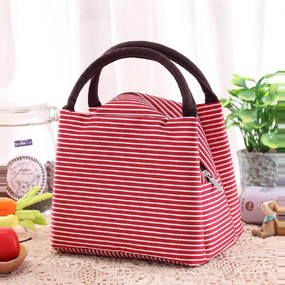 Термосумка Полоска Красный