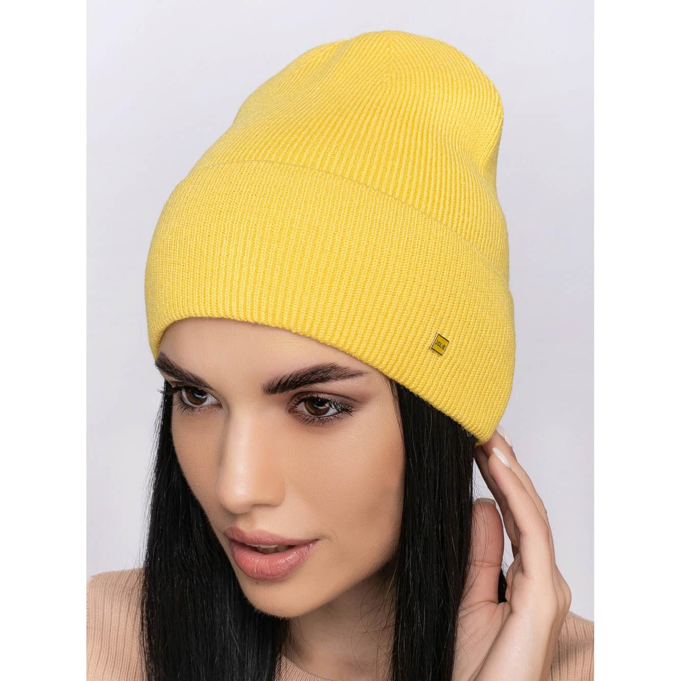 Шапка женская вискозная Leks Банер one size Солнечный