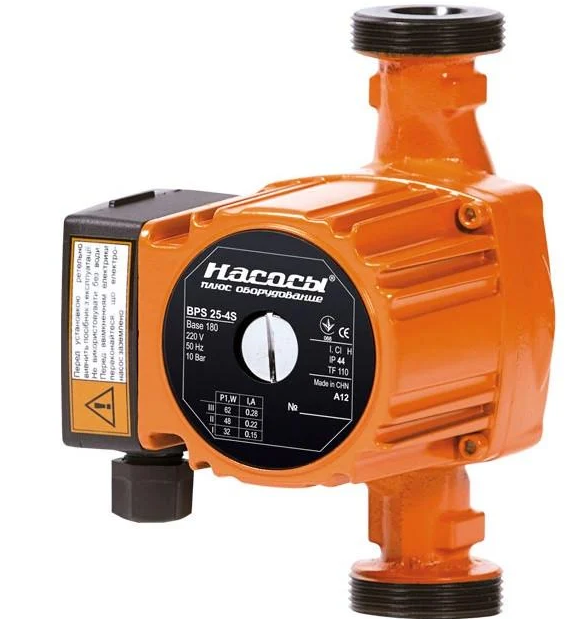 Циркуляційний насос NPO BPS25-4S-180 та комплект гайок (0417NP04) Циркуляційний насос NPO BPS25-4S-180 та комплект гайок (0417NP04)