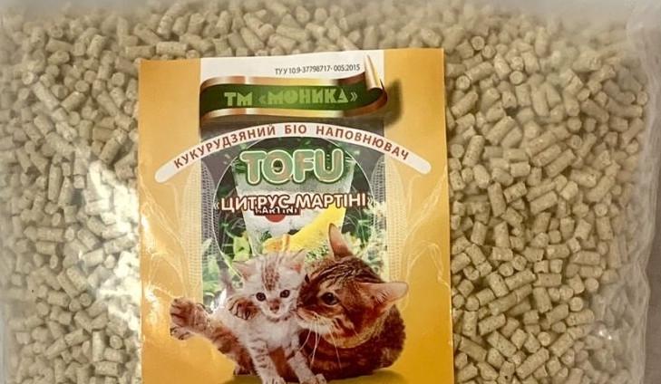 Наполнитель для лотков Tofu кукурузно-соевый аромат цитрус мартини 10 кг (1921970003) - фото 3 Наполнитель для лотков Tofu кукурузно-соевый аромат цитрус мартини 10 кг (1921970003) - фото 3