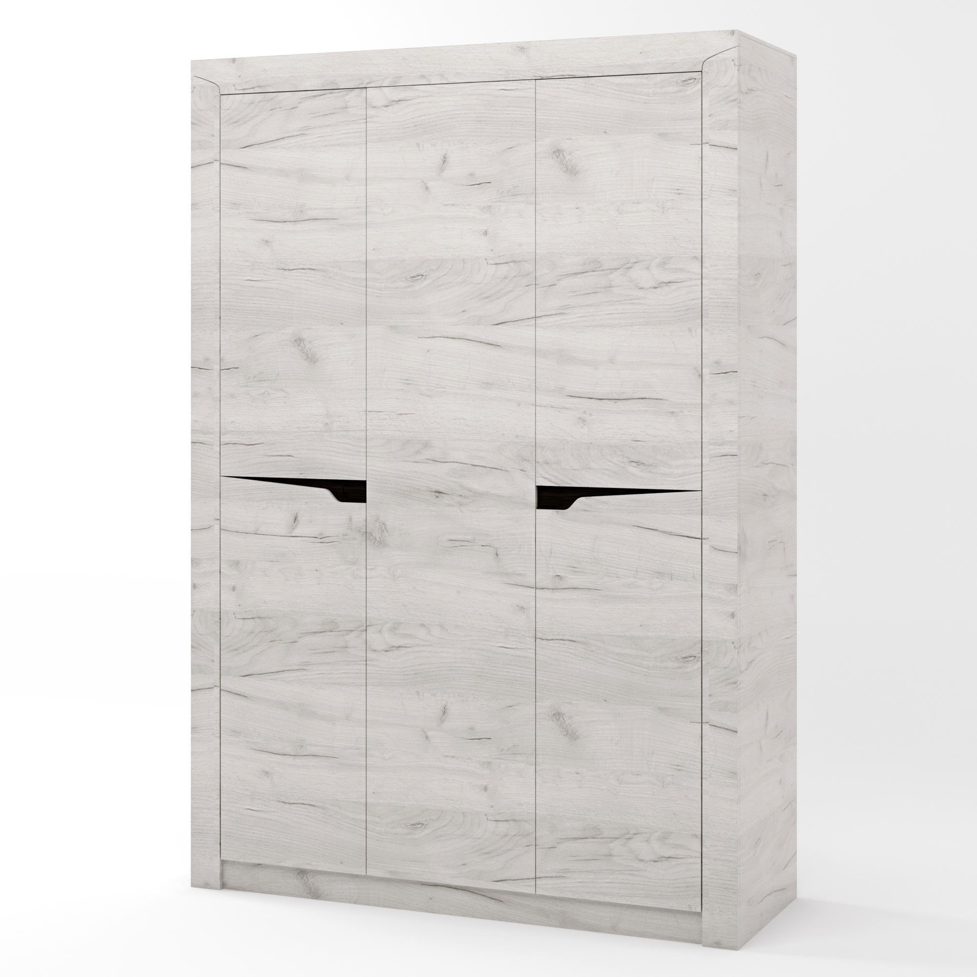 Шафа для речей Еверест Ліберті-1420 дуб крафт Білий (EVR-2292)