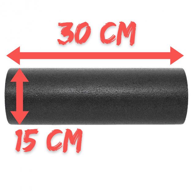 Набір для масажу та йоги PowerPlay PP 4094 EPP ролик 30х15 см/м'ячі 2 шт. Red/резинка 11 кг (A-014549) - фото 9