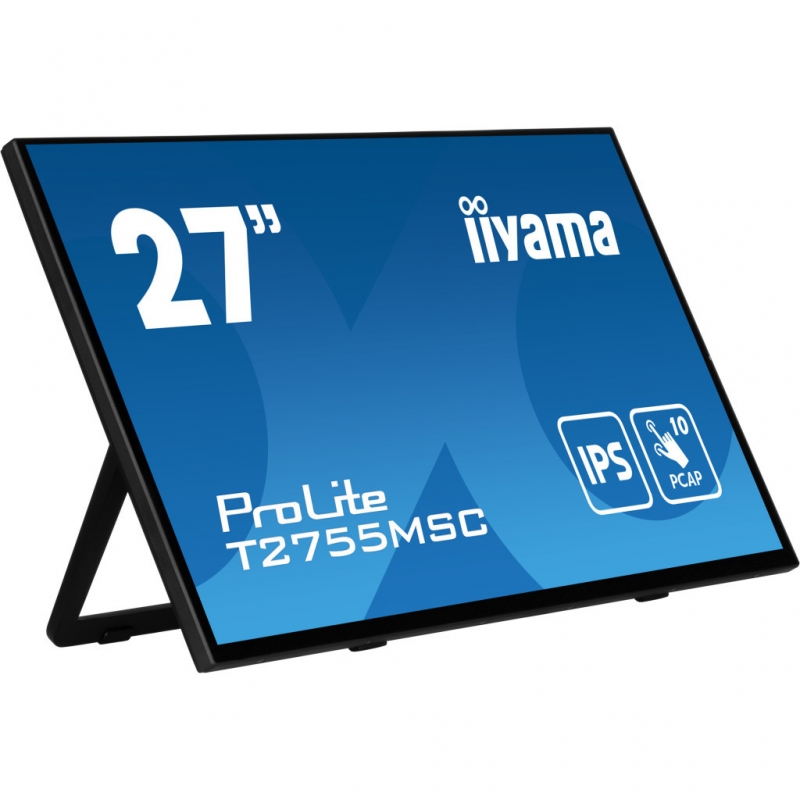 Монитор Iiyama T2755MSC-B1 сенсорный IPS 1920x1080 Full HD 27" (tf6340) - фото 6 Монитор Iiyama T2755MSC-B1 сенсорный IPS 1920x1080 Full HD 27" (tf6340) - фото 6