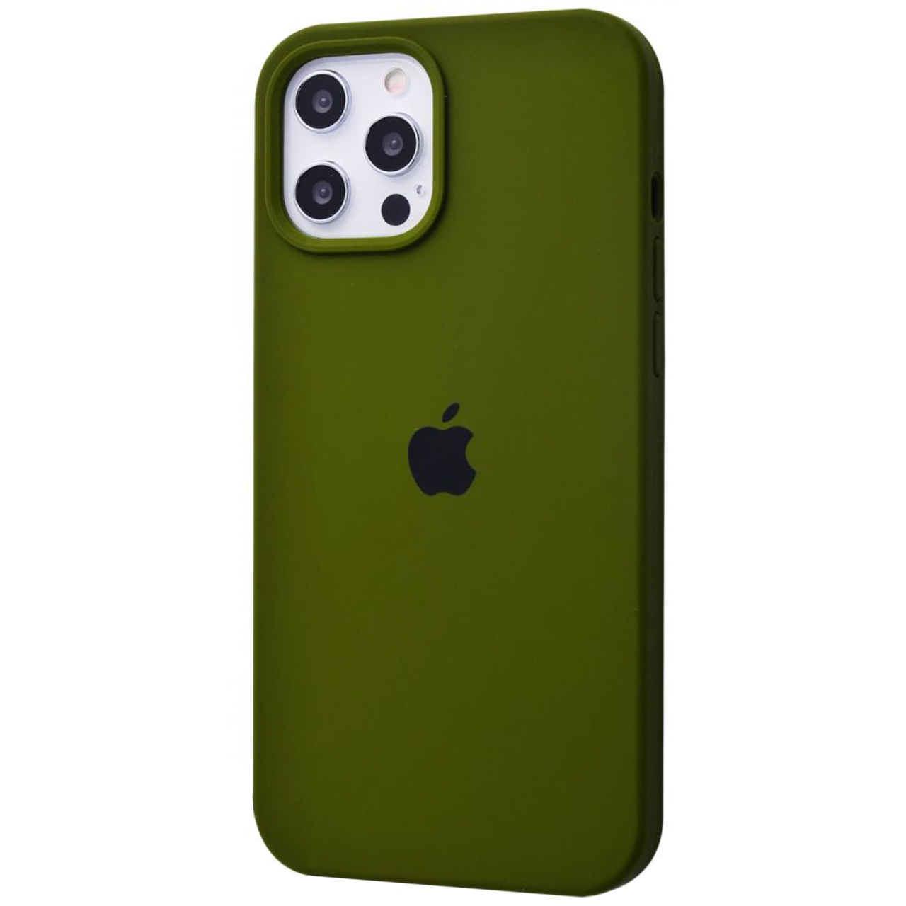 Силиконовый чехол накладка Apple Silicone Case for iPhone 13 Pro, Army Green (HC)(A)