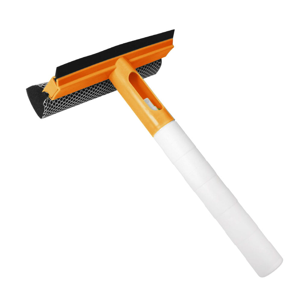 Швабра для вікон та згону води York з розпилювачем Помаранчевий