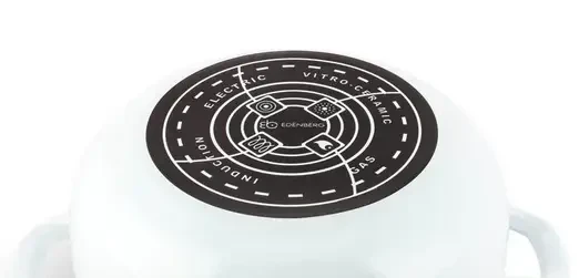 Набор эмалированных кастрюль Edenberg Грибы 5 шт. 10 предметов (EB-1880) - фото 2 Набор эмалированных кастрюль Edenberg Грибы 5 шт. 10 предметов (EB-1880) - фото 2