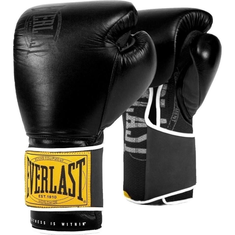 Перчатки боксерские Everlast 1910 CLASSIC TRAINING GLOVE 14 унций р. 14 Черный (P00001711)