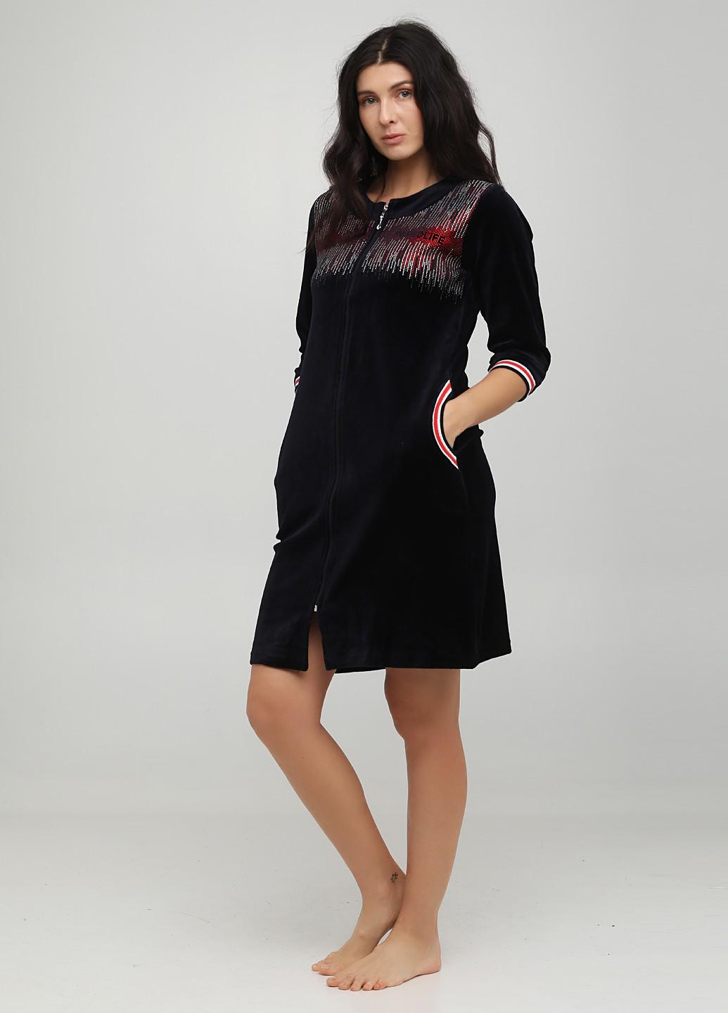 Домашний женский халат Romeo Life M Синий (3629-03) Домашний женский халат Romeo Life M Синий (3629-03)