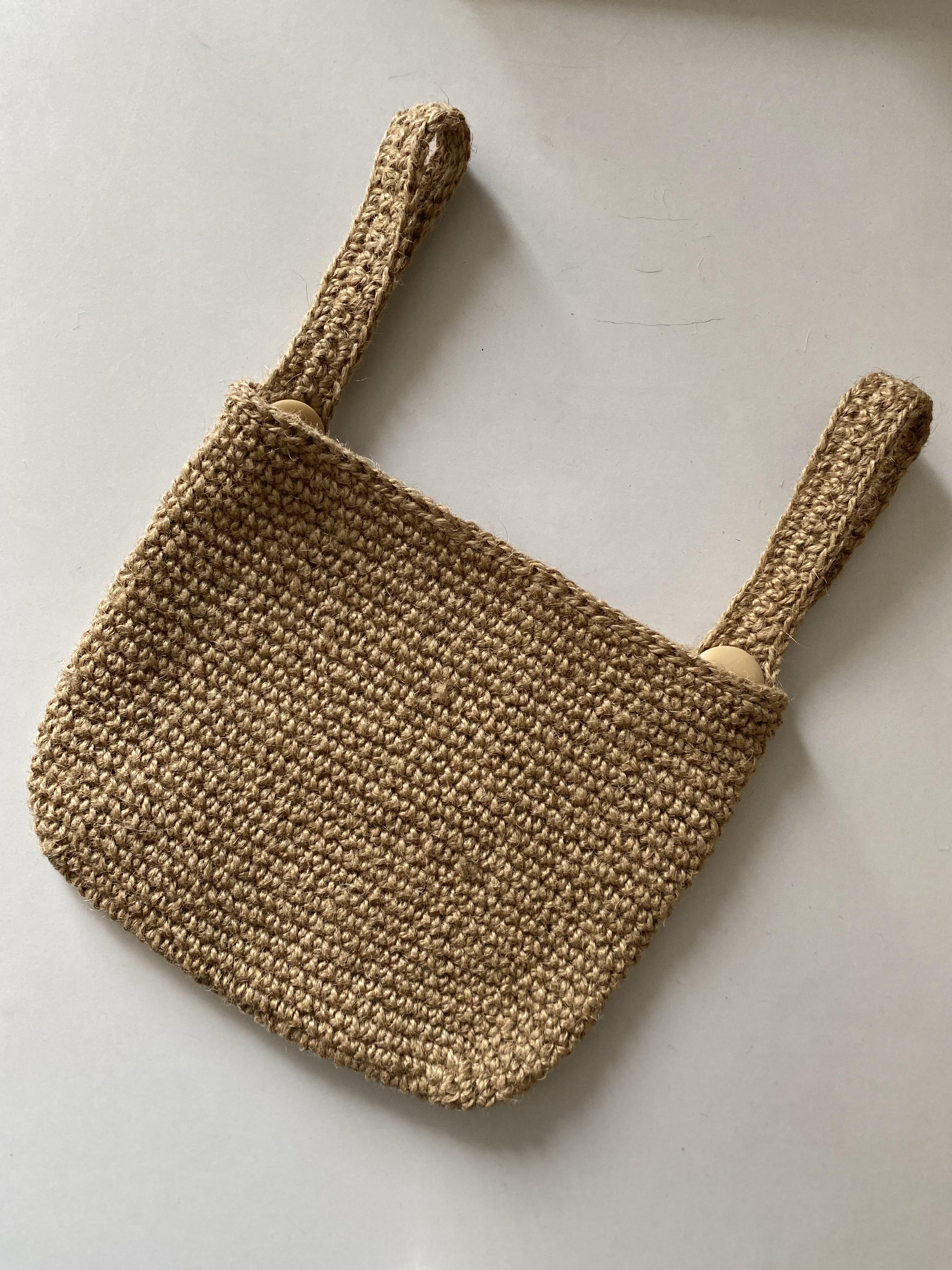 Підвісний кошик-органайзер із джута Svetla.jute ручної роботи (JUTE0074) Підвісний кошик-органайзер із джута Svetla.jute ручної роботи (JUTE0074)