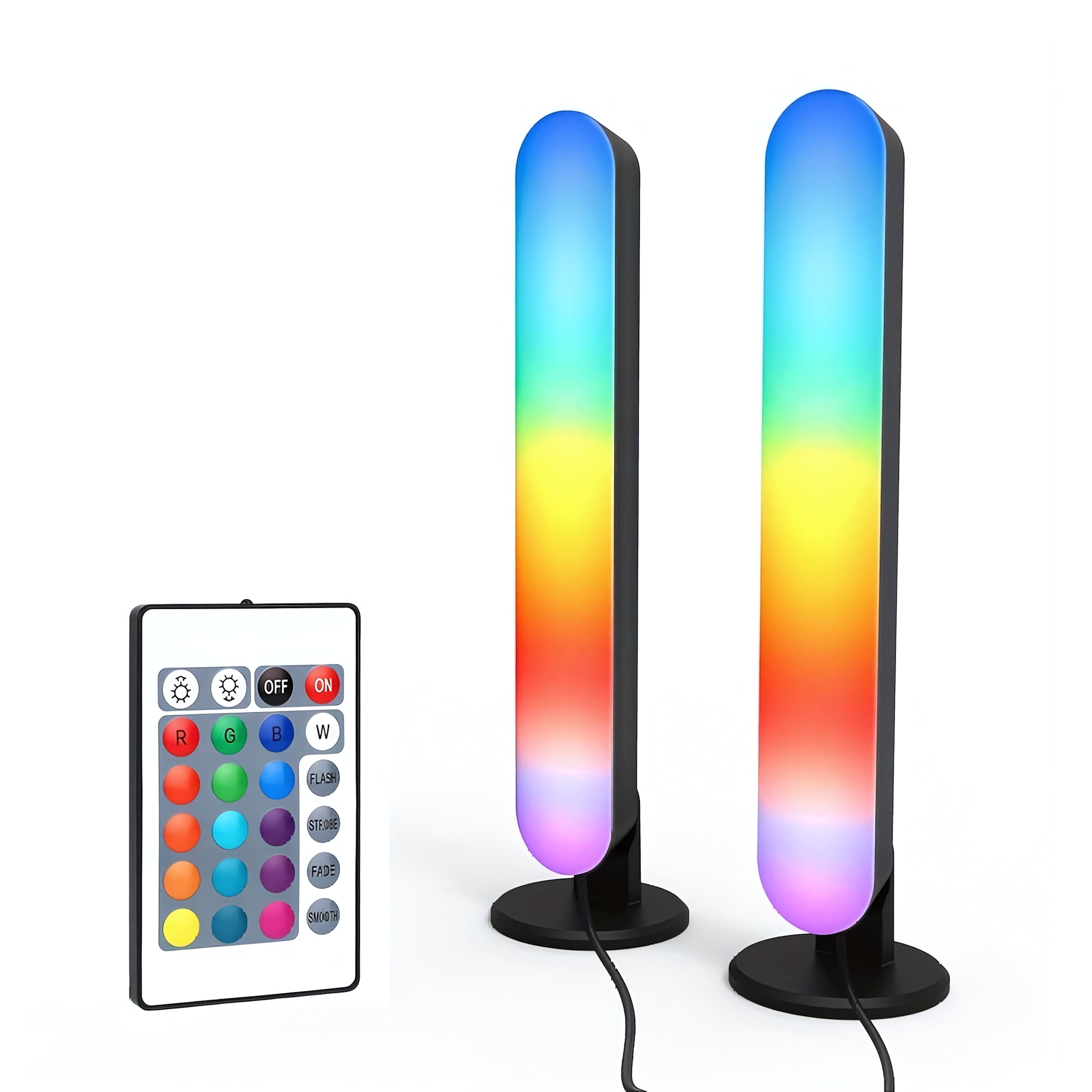 Светильник с пультом RGB 2 шт. (401123)