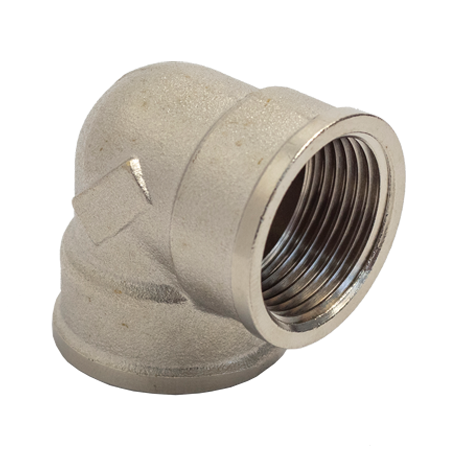 Колено никелированное Karro ВВ 1/2"