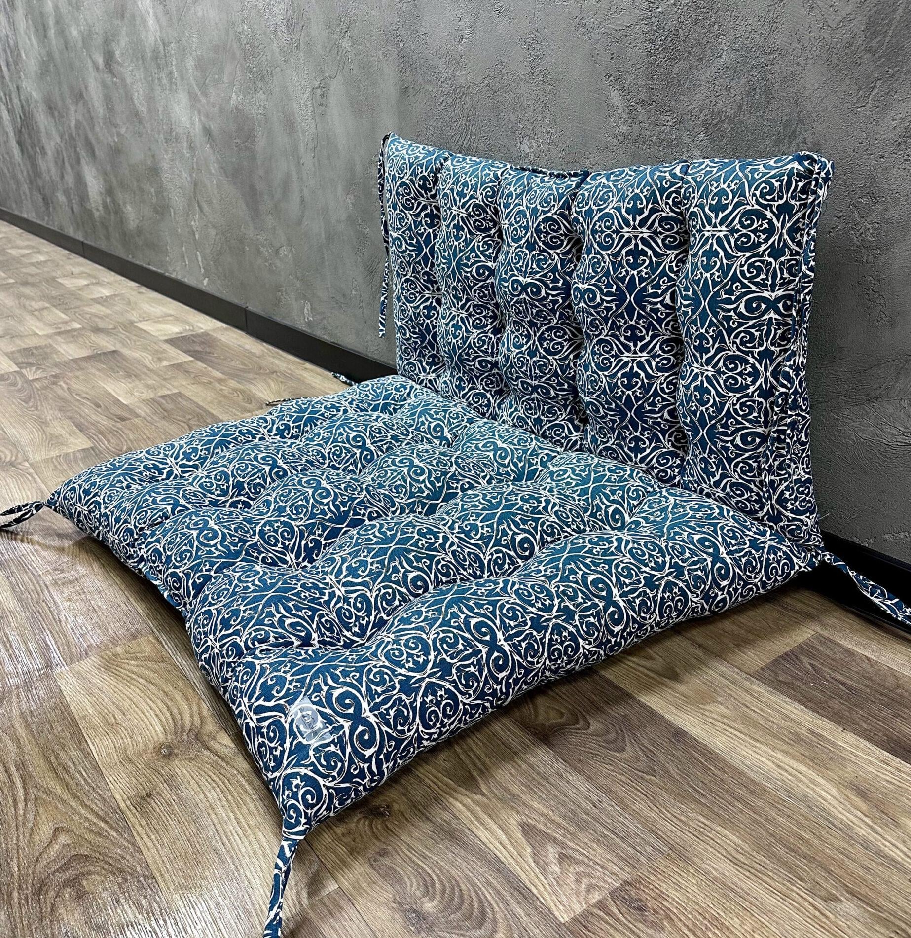 Подушка Comfort Home Curly на піддони/гойдалки/каркаси/садові меблі 150х50х50 см