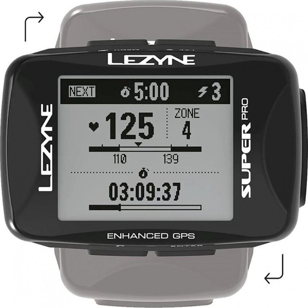 Велосипедный компьютер Lezyne Super Pro GPS Y13 Черный (78741) - фото 2