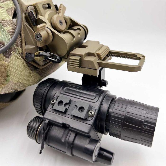 Крепление J-Arm для закрепления ПНБ NVM MUM WOLF 14 на рог Wilcox (1977425990) - фото 4