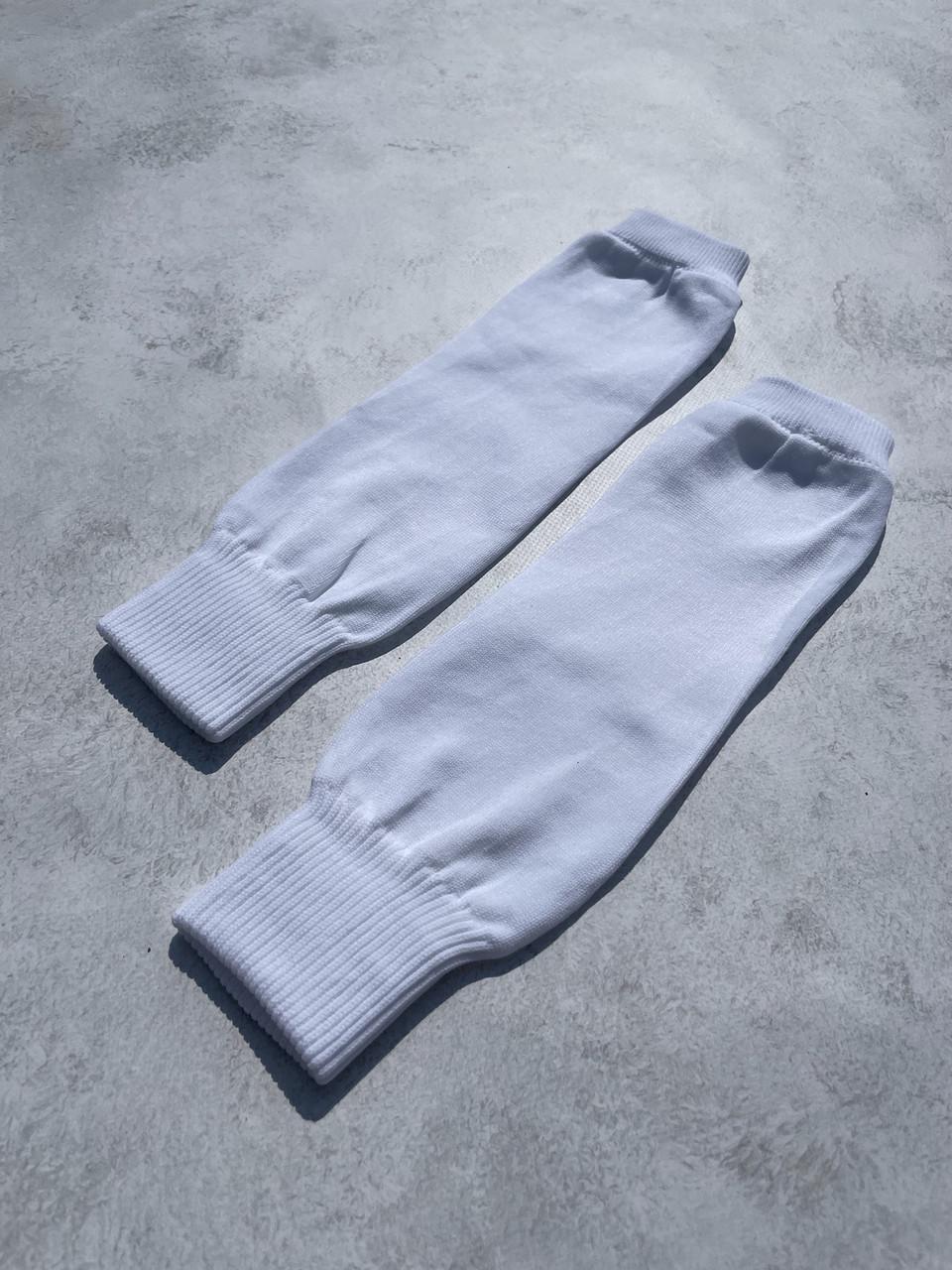 Футбольний бокс М міні-щитки з тримачами/тренувальні шкарпетки/гетри-обрізки Білий - фото 3