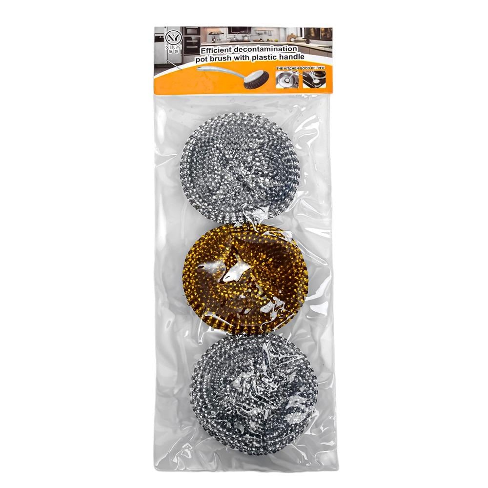 Щетка-мочалка для посуды R89095 3 шт. 20 см Щетка-мочалка для посуды R89095 3 шт. 20 см