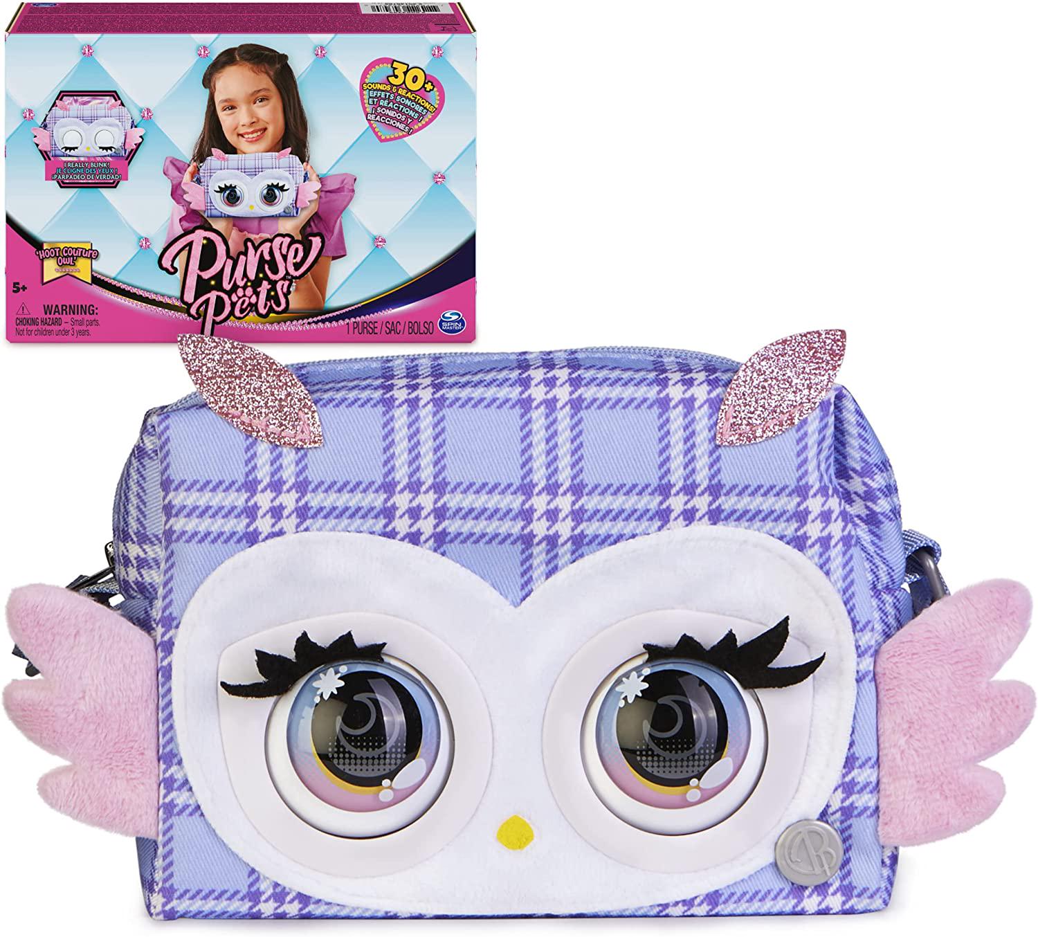 Інтерактивна сумочка Spin Master Owl Purse Pets (10950891)