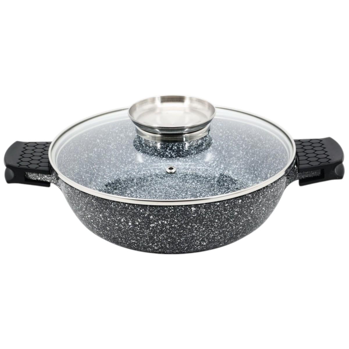 Каструля Styleberg мармурове покриття 4,1 л 28 см (1463) Каструля Styleberg мармурове покриття 4,1 л 28 см (1463)