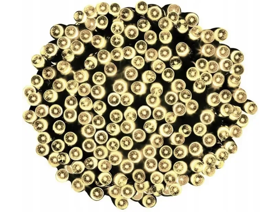 Гірлянда 500LED LCW-500-CB Ekspand теплий білий 30 м новорічні вогники для ялинки та інтер'єру