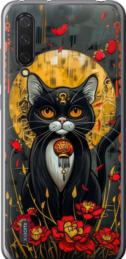 Чехол на Xiaomi Mi 9 Lite China Cat (6134u-1834-42517)