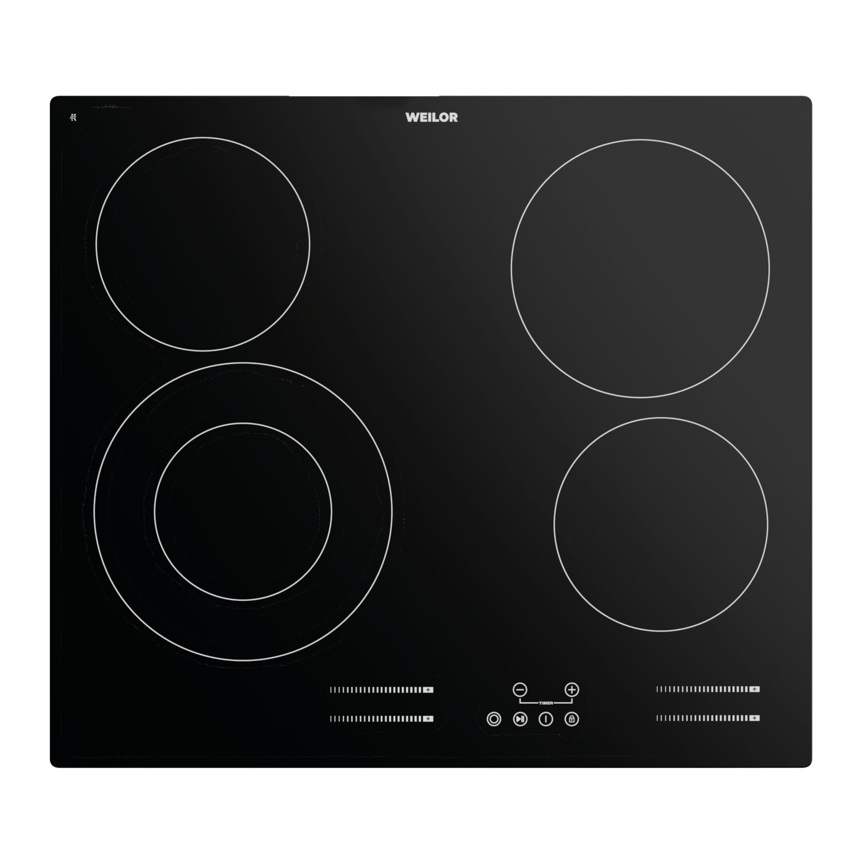 Варочная поверхность стеклокерамическая WEILOR WHC 655 Black (5905538403062)