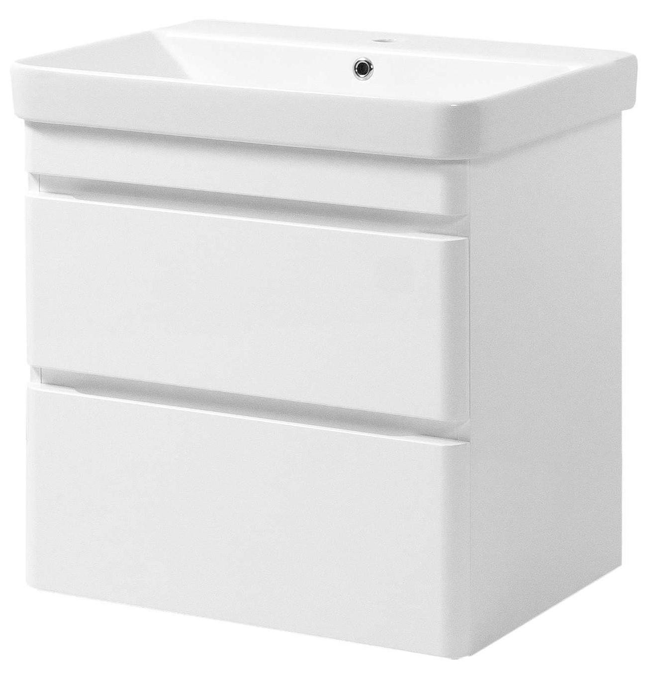 Тумба ЮВВИС Vivace ТПБ-2 Д 80 см с умывальником Vivace Белый глянец (14866684)