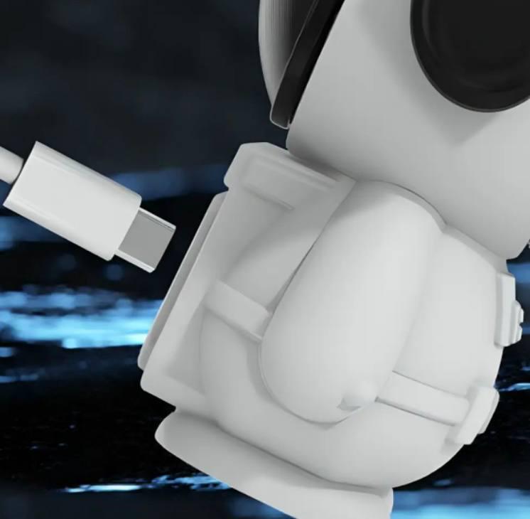 Вентилятор Астронавт з ремінцем на шию на акумуляторі з USB (f2f6b405) - фото 5 Вентилятор Астронавт з ремінцем на шию на акумуляторі з USB (f2f6b405) - фото 5