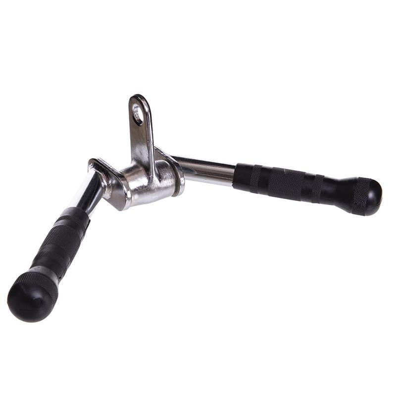 Рукоятка для тяги TA-2736 на трицепс W-образная резиновая Серебряный (58363145)