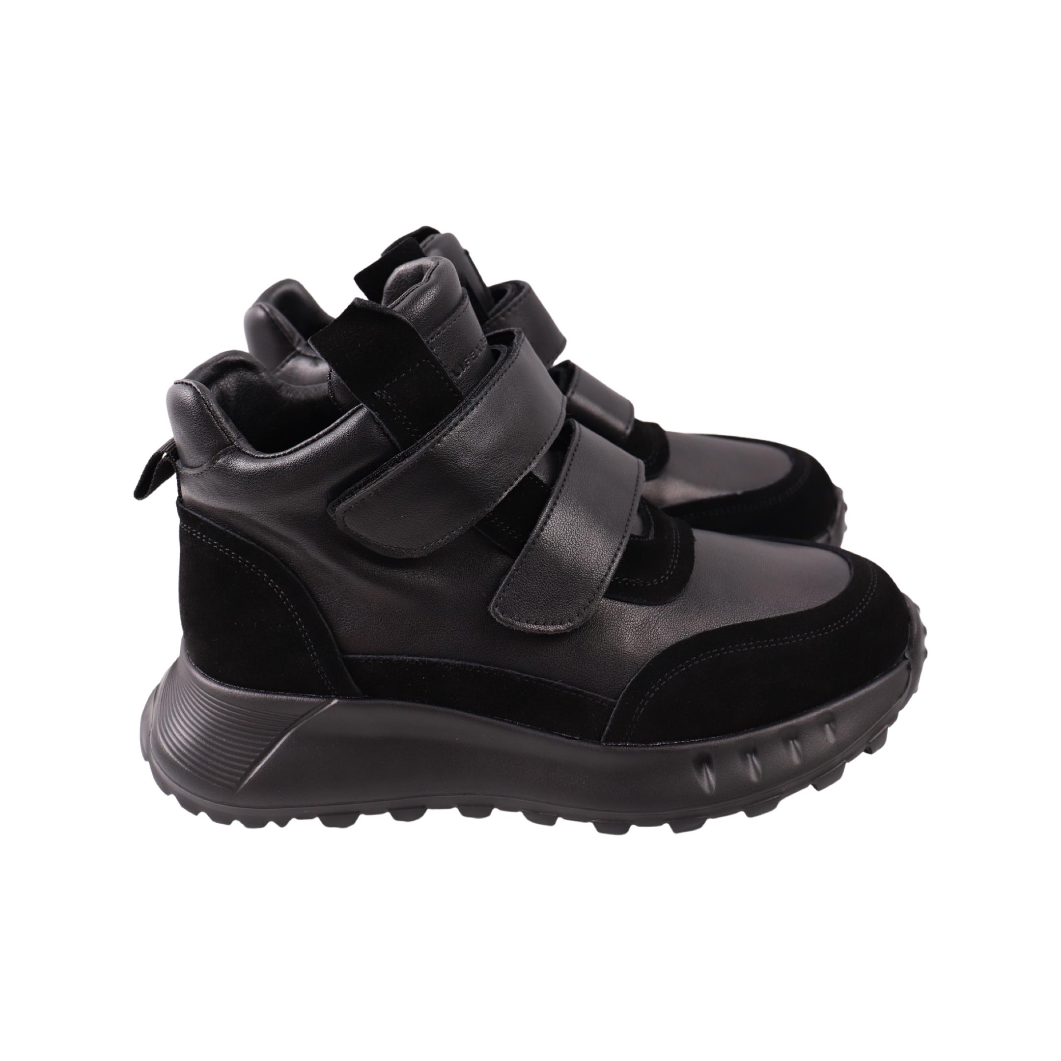 Ботинки женские Li Fexpert 1419-23DHS натуральная кожа р. 39 Черный (29185490)