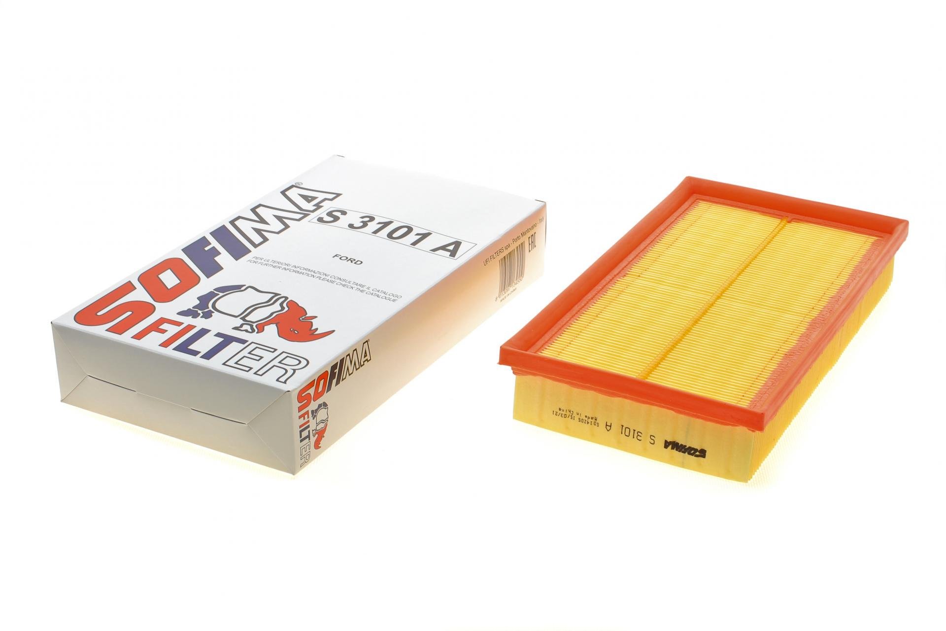 Фільтр повітряний SOFIMA для Ford Connect 1,8DI/TDCi 02- (S 3101 A)