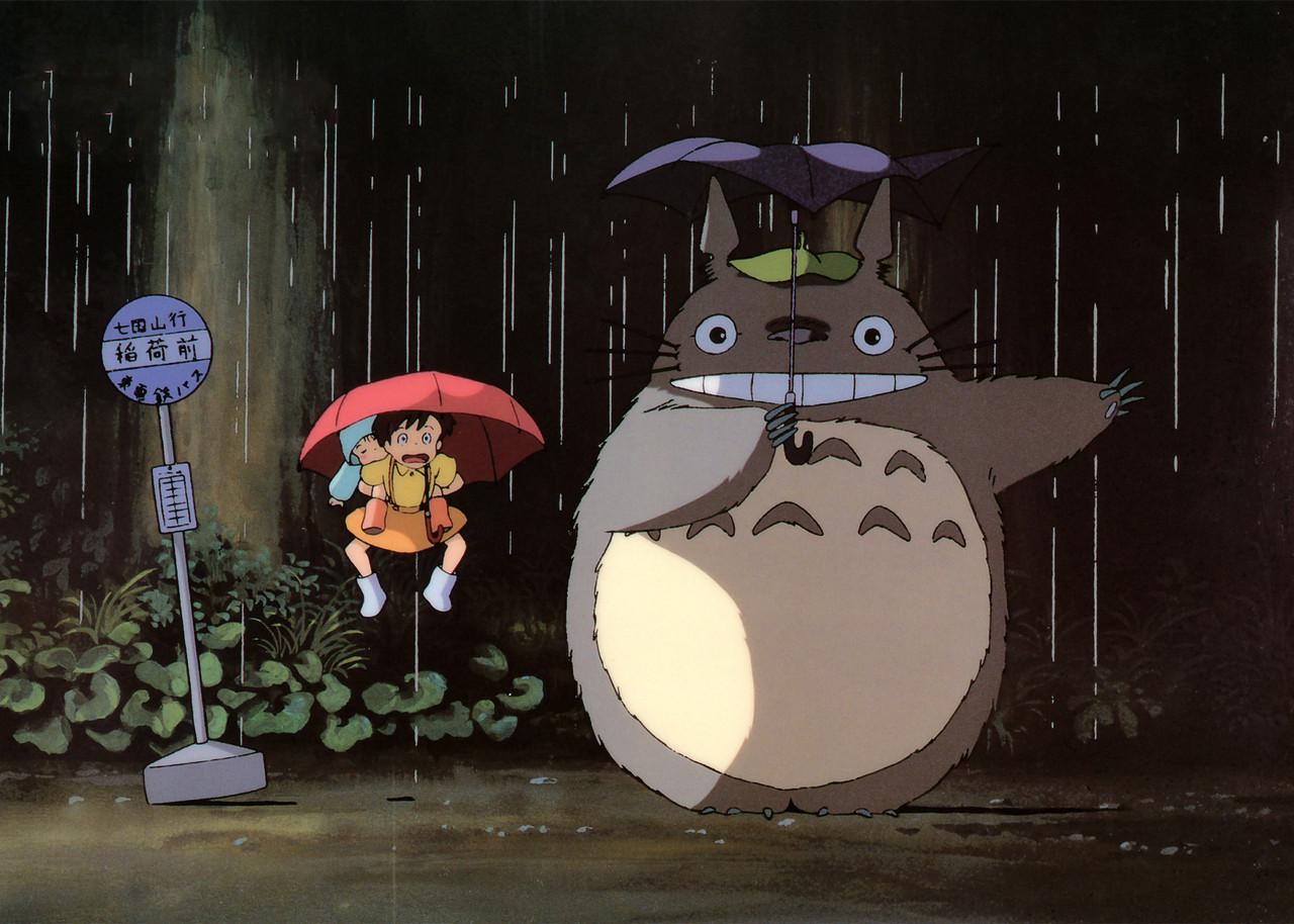 Картина GeekLand My Neighbor Totoro waiting bus 40х60 см (NT 09.022)