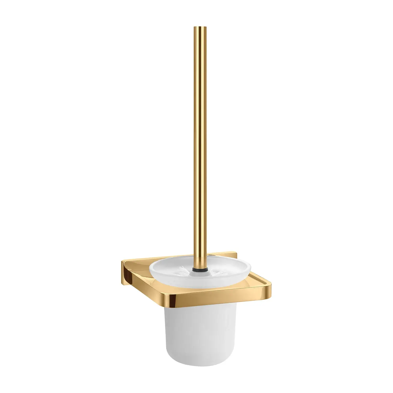 Ершик для унитаза Omnires Darling подвесной, золото (DA70620GL)