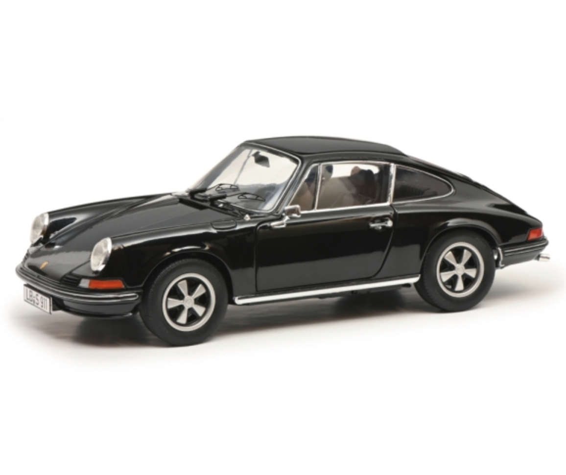 Модель автомобіля Schuco 1:18 Porsche 911 S Coupe 1973 Black (450047200)