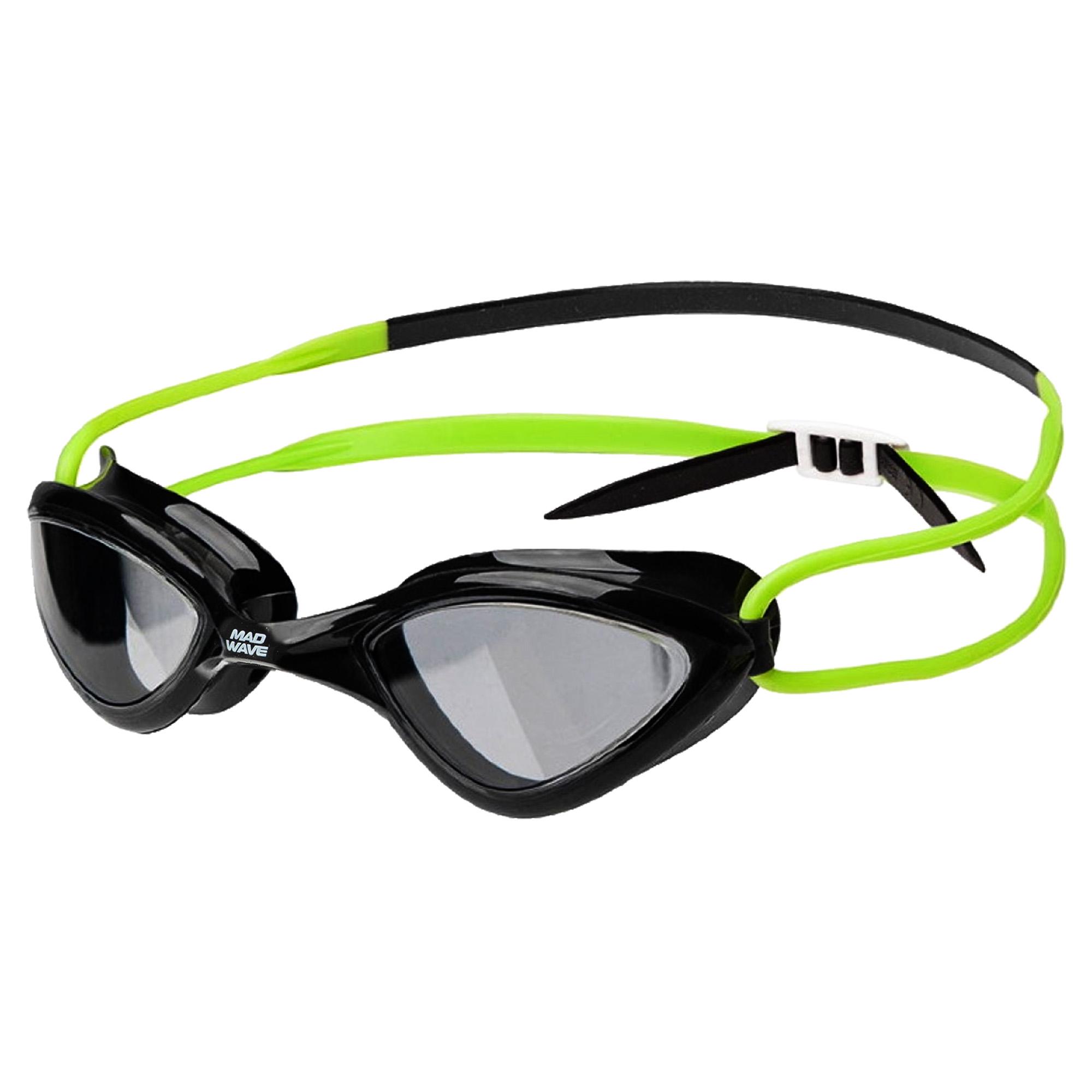 ᐉ Очки для плавания взрослые Mad Wave RAPID COMP L M048101 Черный ...