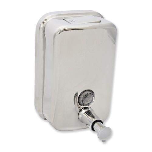 Дозатор для жидкого мыла металлева Aquavita KL-302 500 мл (89286)