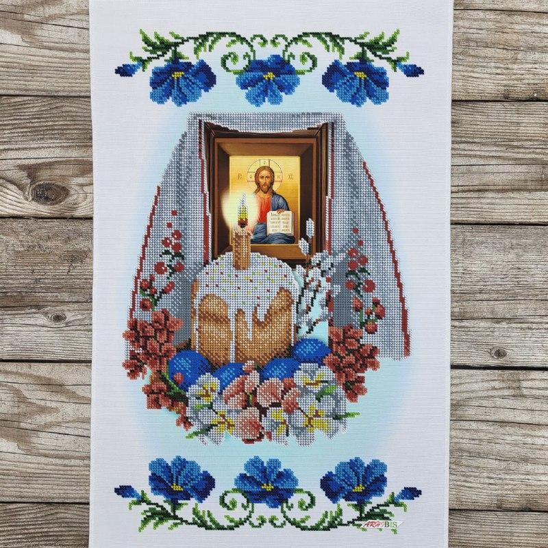 Набір для вишивання бісером Великодній рушник 33x51 см (РКВ_034)