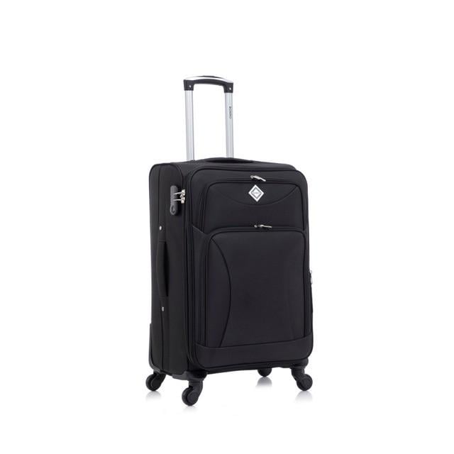 Валіза Bonro Tourist 4 колеса середня Чорний (2761308517)